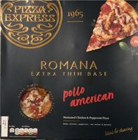 Pizza Romana pollo american