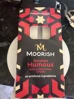 Smoked Humous with a Hot Honey Drizzle