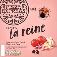 Classic La Reine Prosciutto Cotto Ham & Mushroom Pizza