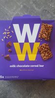Milk chocolate cereal bar