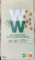 Sour cream & chive flavour roasted chickpeas