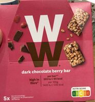 Dark chocolate berry bar