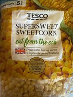 SUPERSWEET SWEETCORN cut from the cob