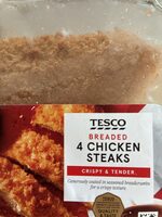 Breaded Chicken steaks