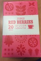 Tesco Red Berries Tea Bags 20'S 60G