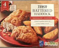 Battered Haddock Fillet Portions