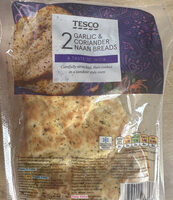 Garlic & Coriander Naan Breads