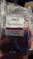 Dried cranberries