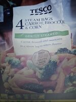 Steam Bags Carrot, Broccoli & Corn