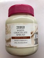 Tesco White Chocolate Spread 400G