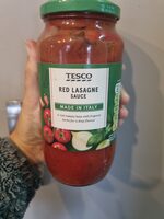 Red lasagne sauce