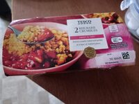 Rhubarb Crumble