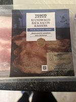 10 Unsmoked Back Bacon Rashers