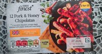 12 Pork And Honey Chipolatas