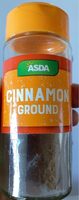 COOK by ASDA GROUND SWEET CINNAMON SWEET & WARMING