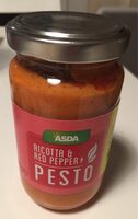 Ricotta & Red Pesto