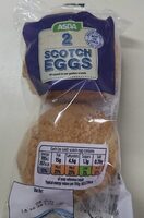 2 scotch eggs