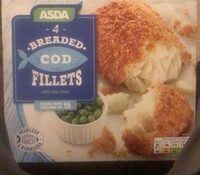4 Breaded Cod Fillets