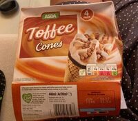 Toffee cones