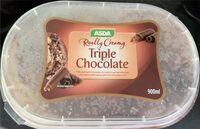 Really creamy triple chocolate
