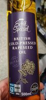 British Cold-Pressed Rapeseed Oil