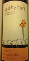 Quirky Bird shiraz mourvèdre viogner