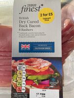 Unsmoked Dry Cured Back Bacon
