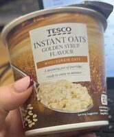 Instant Oats Golden Syrup Flavour