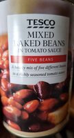 Tesco Mixed Baked Beans in Tomato Sauce