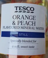 Orange and Peach Still Flavoured Mineral Water