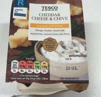 Cheddar cheese & chive