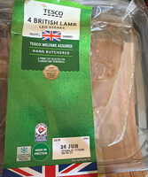 British Lamb Leg Steaks