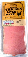 Smooth chicken liver pâté