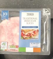 Tradicional jamón York irlandés