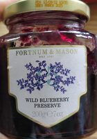 Wild blueberry preserve