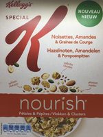 Spécial K Nourish Noisettes, Amandes & Graines de Courge