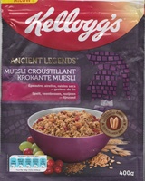 Muesli Croustillant (Epeautre, airelles, raisins secs et graines de lin)