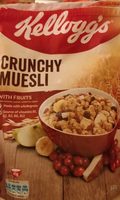 Kelloggs granola mixed fruit with coconut