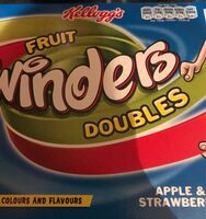 Fruit winders doubles - apple, pear & strawberry imp