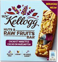 Nuts & Raw Fruits Bar Cacao et noisettes