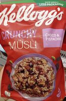 CRUNCHY MUSLI choco & pistachio