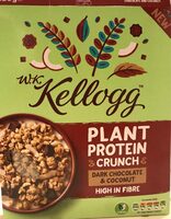 Plant protein crunch - dark chocolate and coconut