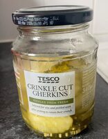 Crinkle Cut Gherkins