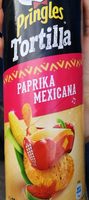 Pringles Tortilla : Paprika mexicana