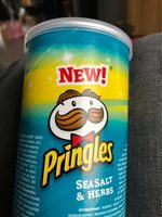 Pringles sea salt & herbs