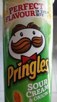 Pringles : sour cream & onion