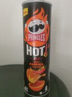 Pringles Hot Fiery Paprika Flavour