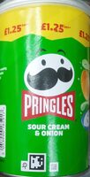 Pringles Sour and Cream Onion