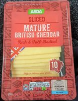 10 Mature Cheddar Slices