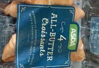 All butter croissants